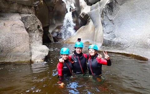 canyoning découverte molitg les bains